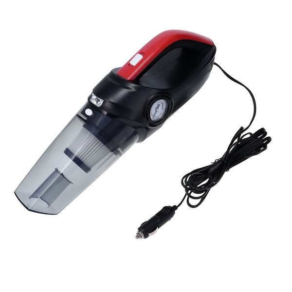 Roadpro Car Vacuum Tire Inflator 12v Portable Air Pump and Vacuum Cleaner RP26224 - main
